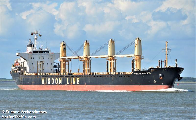 poavosa wisdom vii (Bulk Carrier) - IMO 9633276, MMSI 356192000, Call Sign 3EUT7 under the flag of Panama