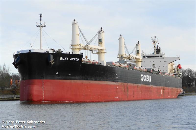buna arrow (General Cargo Ship) - IMO 9687071, MMSI 356453000, Call Sign HPXX under the flag of Panama