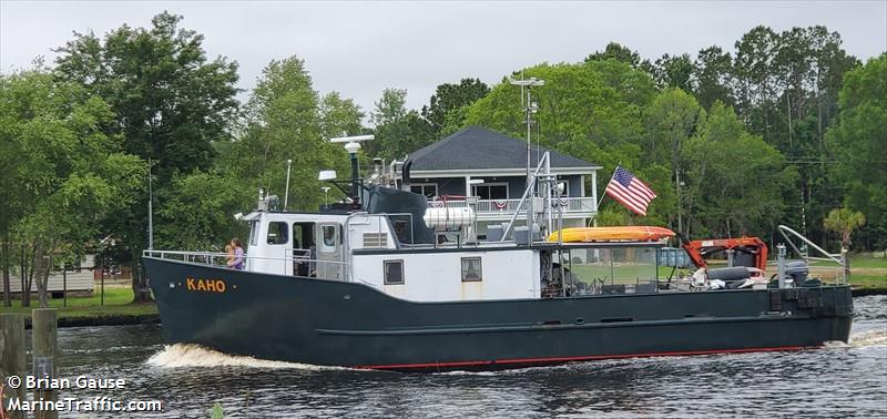 kaho (Fishing vessel) - IMO , MMSI 367746910, Call Sign WDL2687 under the flag of United States (USA)