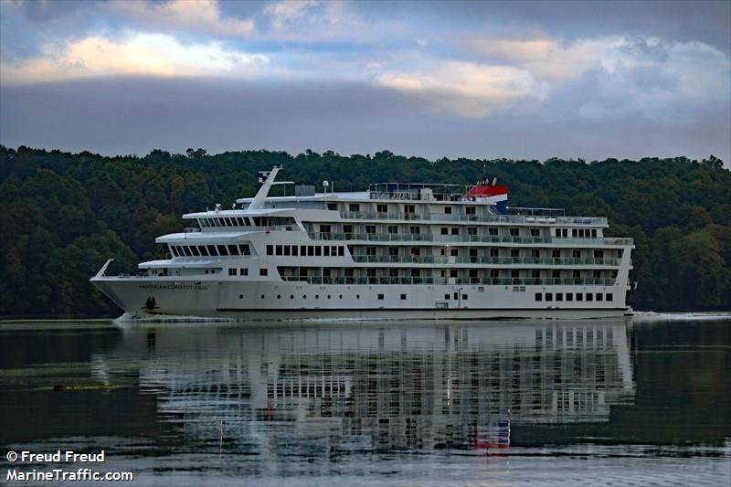 americn constitution (Passenger ship) - IMO , MMSI 368023770, Call Sign WDJ9210 under the flag of United States (USA)