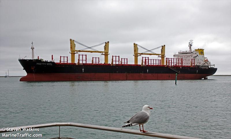 pretty keel (Bulk Carrier) - IMO 9502831, MMSI 372901000, Call Sign 3FYG9 under the flag of Panama