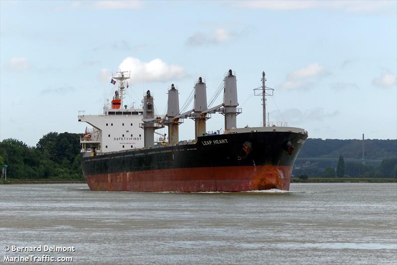 leap heart (Bulk Carrier) - IMO 9604770, MMSI 373531000, Call Sign 3FOO under the flag of Panama