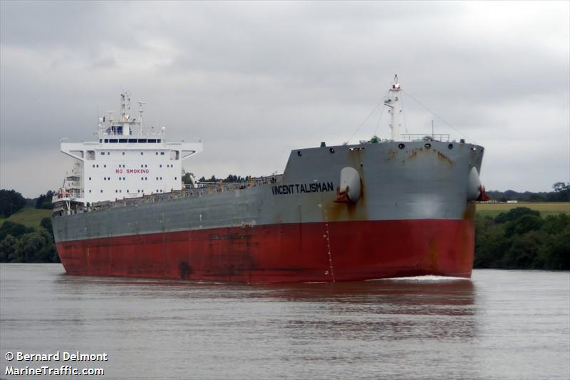 vincent talisman (Bulk Carrier) - IMO 9855604, MMSI 374223000, Call Sign 3EUM4 under the flag of Panama