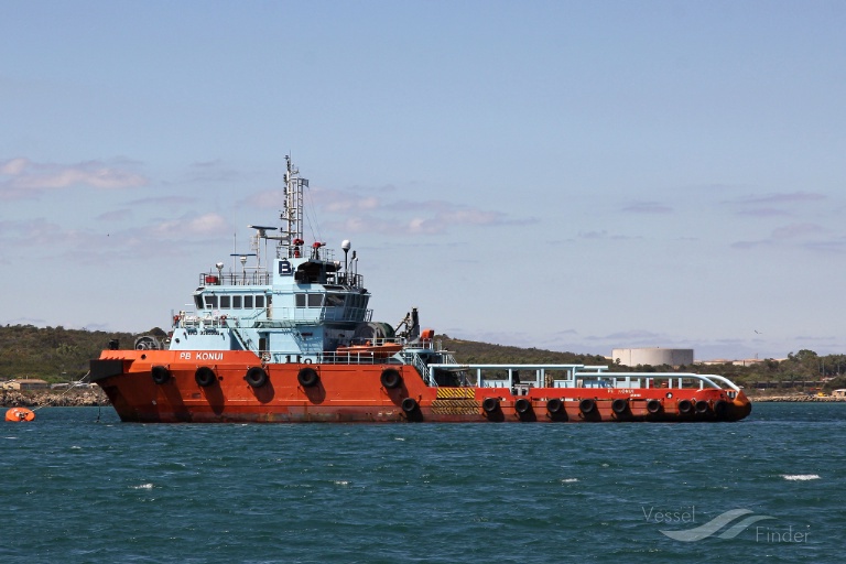 victoria (Offshore Tug/Supply Ship) - IMO 9565986, MMSI 374675000, Call Sign 3FRD7 under the flag of Panama