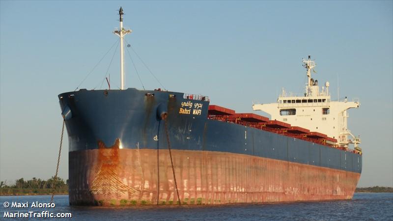 bahri wafi (Bulk Carrier) - IMO 9660542, MMSI 403518000, Call Sign HZFN under the flag of Saudi Arabia