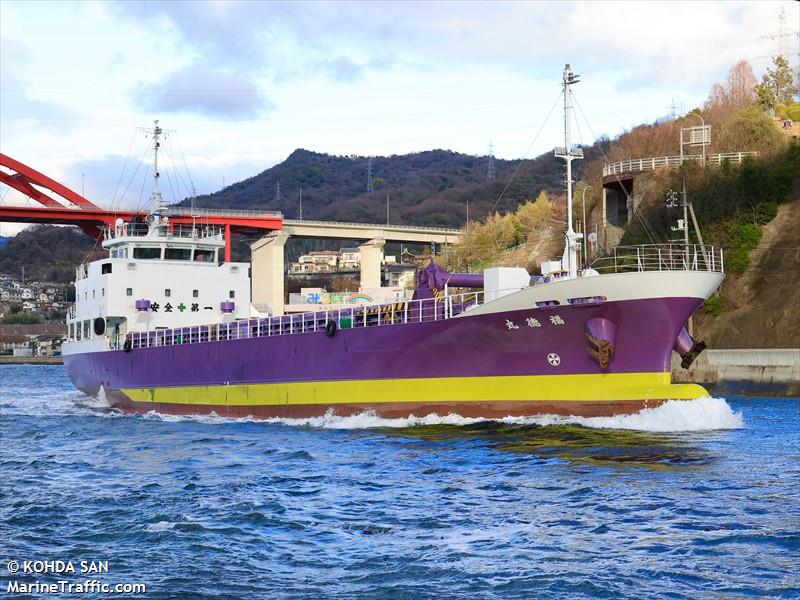 fukutoku maru (General Cargo Ship) - IMO 9851488, MMSI 431012307, Call Sign JD4507 under the flag of Japan