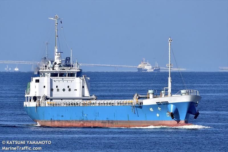 senhime (Cargo ship) - IMO , MMSI 431015303, Call Sign JD4830 under the flag of Japan