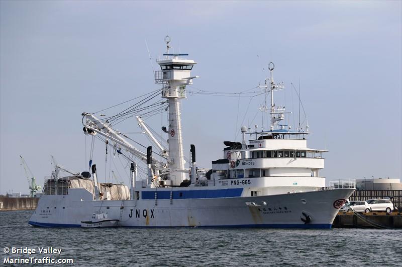genpuku maru no.18 (Fishing Vessel) - IMO 9009748, MMSI 431812000, Call Sign JNQX under the flag of Japan
