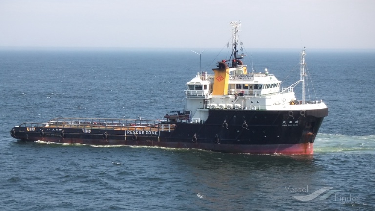 shin chou maru (Offshore Tug/Supply Ship) - IMO 9272840, MMSI 432743000, Call Sign 7JGW under the flag of Japan