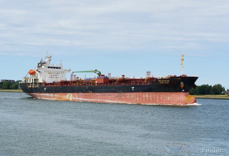 ds ocean (Chemical/Oil Products Tanker) - IMO 9330587, MMSI 441353000, Call Sign D7VR under the flag of Korea