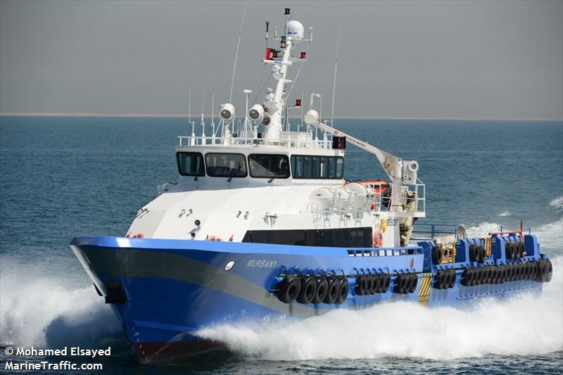 murban 1 (Crew Boat) - IMO 9659397, MMSI 470429000, Call Sign A6E2488 under the flag of UAE