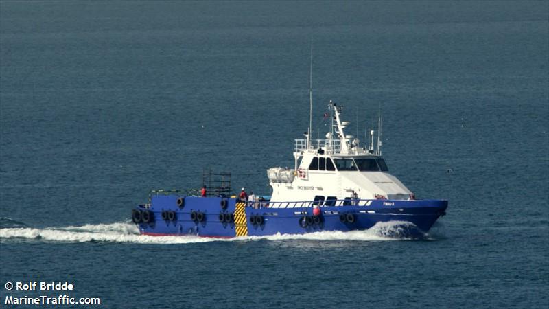 fnsa 2 (Offshore Tug/Supply Ship) - IMO 9669158, MMSI 470493000, Call Sign A6E2622 under the flag of UAE