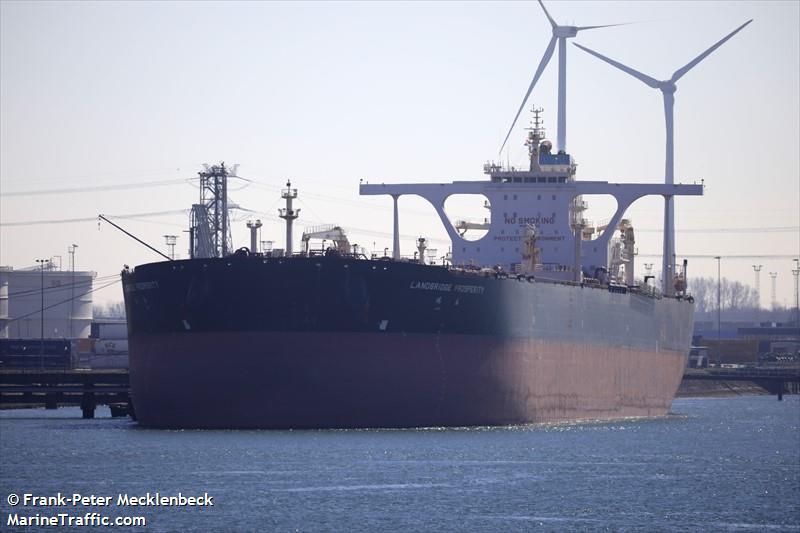 landbridgeprosperity (Crude Oil Tanker) - IMO 9727223, MMSI 477430900, Call Sign VRPF3 under the flag of Hong Kong