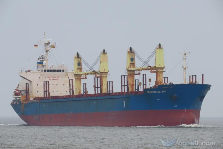 clearwater bay (Bulk Carrier) - IMO 9606534, MMSI 477978700, Call Sign VRKP5 under the flag of Hong Kong