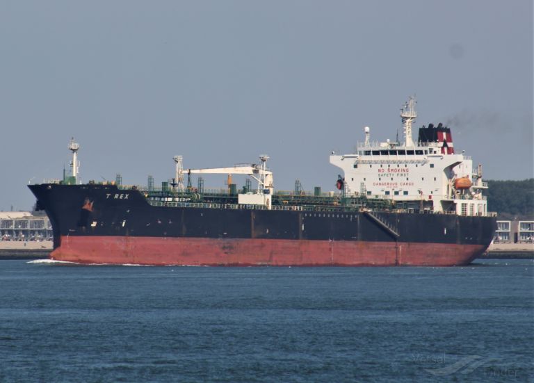 t rex (Chemical/Oil Products Tanker) - IMO 9337327, MMSI 538002594, Call Sign V7KA2 under the flag of Marshall Islands
