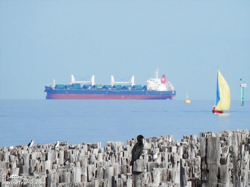 yasa canary (Bulk Carrier) - IMO 9524700, MMSI 538004931, Call Sign V7ZW6 under the flag of Marshall Islands