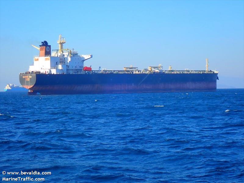 olympic sea (Crude Oil Tanker) - IMO 9489285, MMSI 538006514, Call Sign V7NW8 under the flag of Marshall Islands