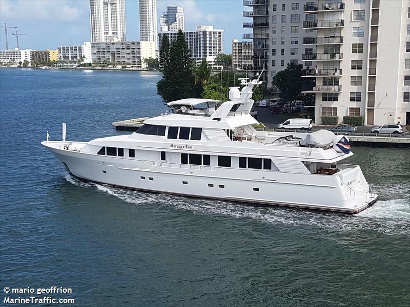 murphys law (Pleasure craft) - IMO , MMSI 538070052, Call Sign V7FQ5 under the flag of Marshall Islands