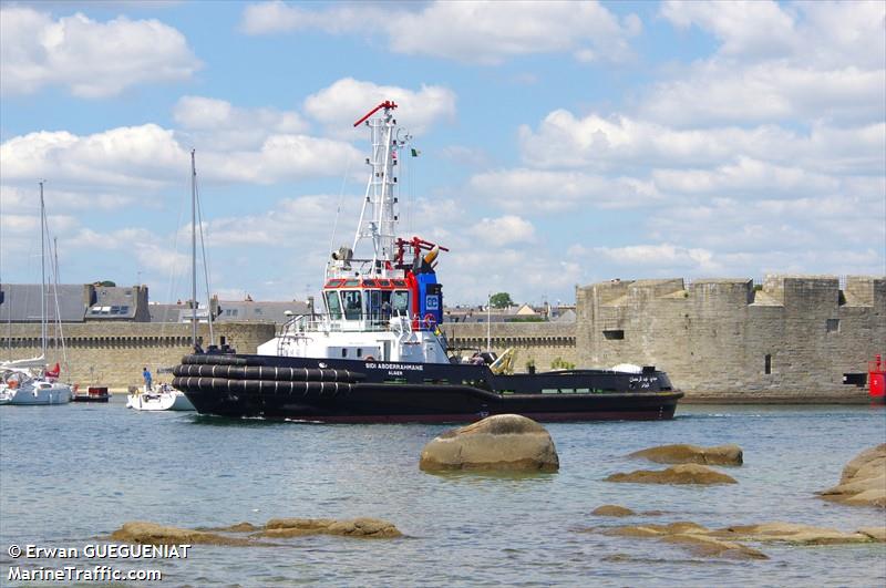 sidi abderrahmane (Tug) - IMO 9278363, MMSI 605016450, Call Sign 7TAX under the flag of Algeria