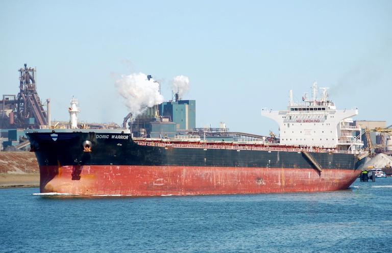 doric warrior (Bulk Carrier) - IMO 9453511, MMSI 636014806, Call Sign A8WQ4 under the flag of Liberia