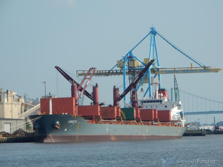 unity (Bulk Carrier) - IMO 9459113, MMSI 636015461, Call Sign D5AW8 under the flag of Liberia