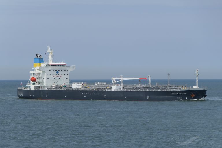 pacific jasper (Chemical/Oil Products Tanker) - IMO 9788552, MMSI 636018762, Call Sign D5RG7 under the flag of Liberia