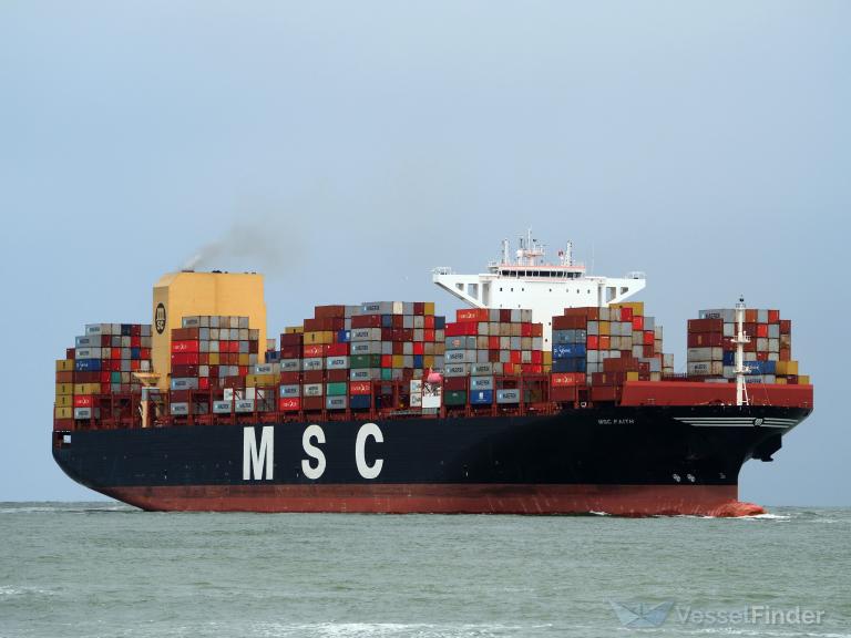 msc faith (Container Ship) - IMO 9842085, MMSI 636019213, Call Sign D5TM2 under the flag of Liberia