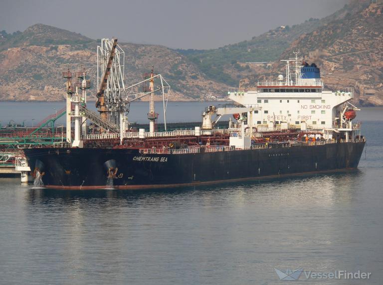 chemtrans sea (Crude Oil Tanker) - IMO 9270490, MMSI 636090747, Call Sign A8EL8 under the flag of Liberia