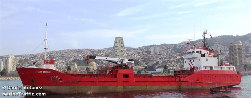 saint brandan (General Cargo Ship) - IMO 7434092, MMSI 725000755, Call Sign CA 3115 under the flag of Chile