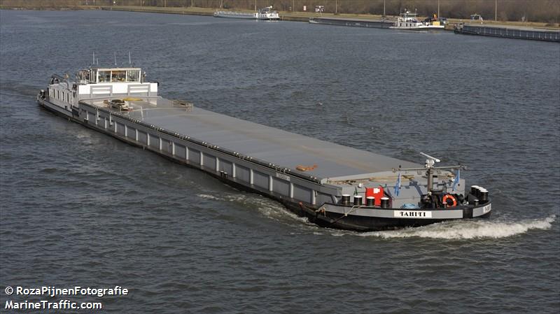 tahiti (Cargo ship) - IMO , MMSI 205295890, Call Sign OT2958 under the flag of Belgium
