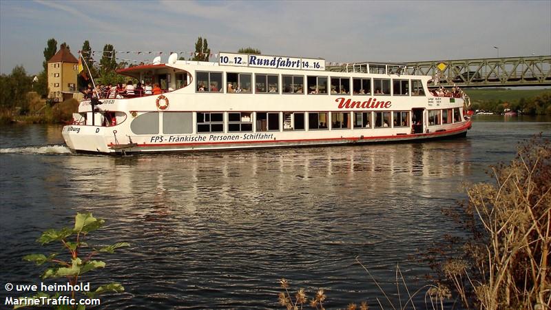 undine (Passenger ship) - IMO , MMSI 211523130, Call Sign DA4188 under the flag of Germany