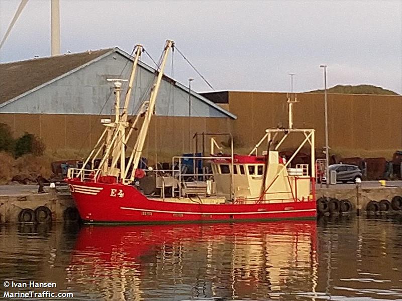 e4 ho bugt (Fishing vessel) - IMO , MMSI 219001695, Call Sign OU7149 under the flag of Denmark