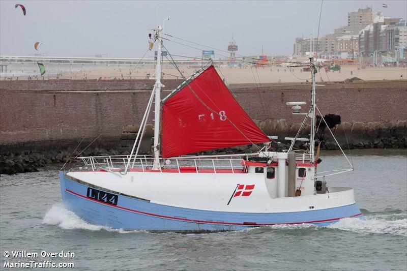 sg492 nystroem (Fishing vessel) - IMO , MMSI 219011336, Call Sign 5QIK under the flag of Denmark