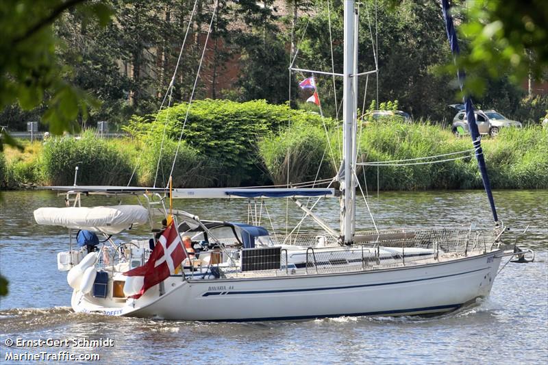 idefix (Sailing vessel) - IMO , MMSI 219021049, Call Sign OX2929 under the flag of Denmark
