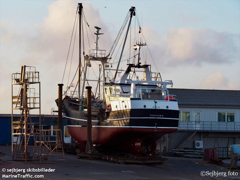 katja e35 (Fishing vessel) - IMO , MMSI 220228000, Call Sign OXEL under the flag of Denmark