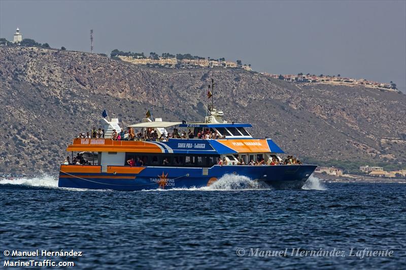 playa tabarca (Passenger ship) - IMO , MMSI 224026740, Call Sign EAYX under the flag of Spain