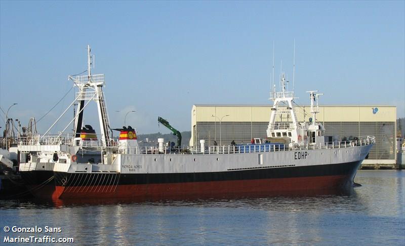 patricia nores (Fishing Vessel) - IMO 8120521, MMSI 224567000, Call Sign EDHP under the flag of Spain