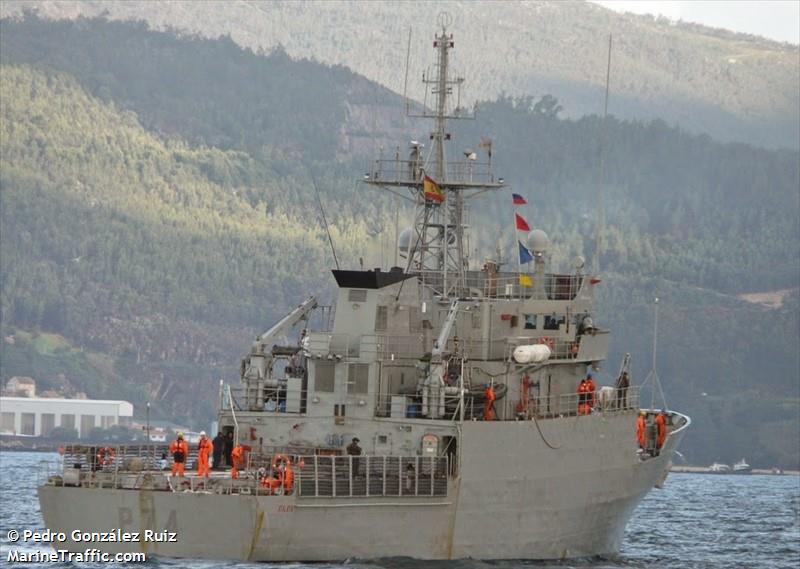sp warship p74 (Military ops) - IMO , MMSI 224803000, Call Sign EBBQ under the flag of Spain