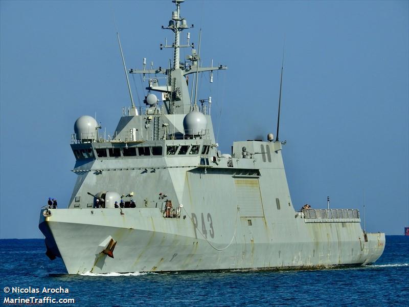 eunavfor warship (Military ops) - IMO , MMSI 225988520, Call Sign EBFM under the flag of Spain