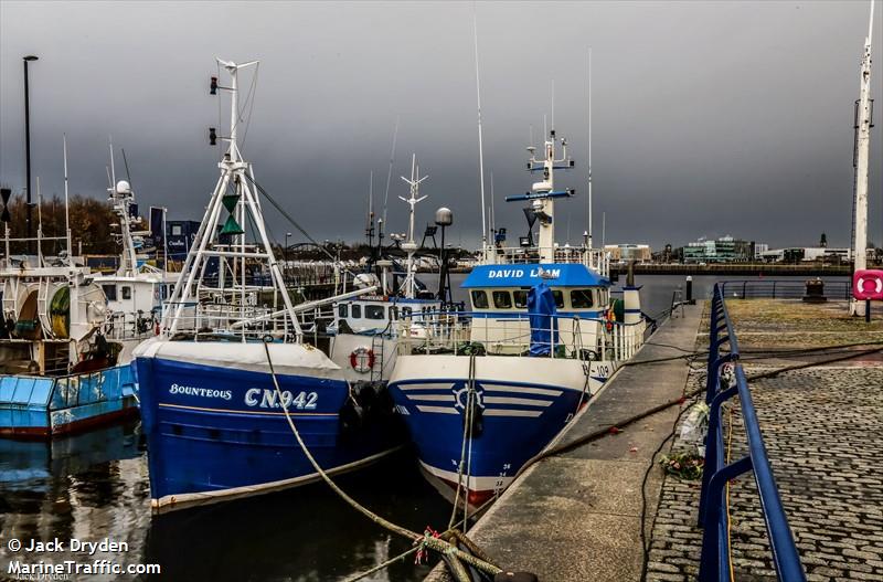 david liam (Fishing vessel) - IMO , MMSI 232009709, Call Sign MBLI4 under the flag of United Kingdom (UK)