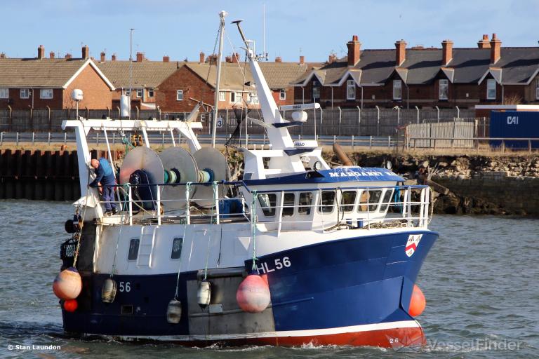 margaret mary (Fishing vessel) - IMO , MMSI 232025575, Call Sign MGNM6 under the flag of United Kingdom (UK)