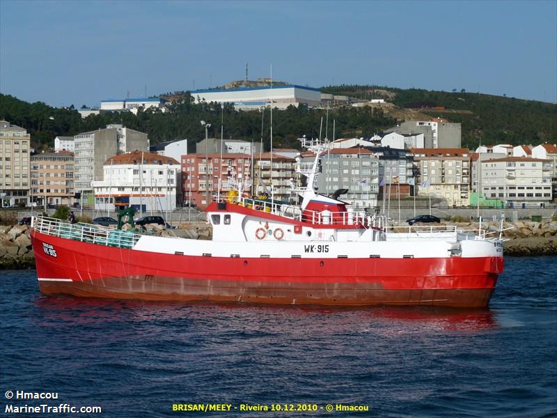 brisan (Fishing Vessel) - IMO 5105142, MMSI 235000820, Call Sign MEEY under the flag of United Kingdom (UK)