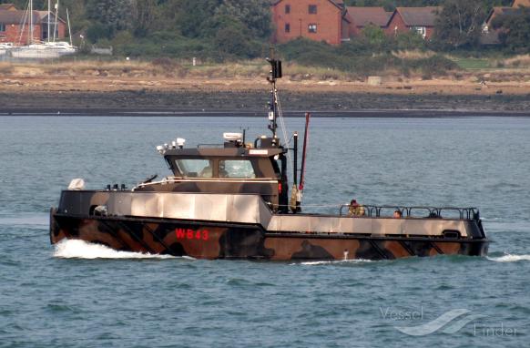 wb43 (Tug) - IMO , MMSI 235073922, Call Sign 2CLY7 under the flag of United Kingdom (UK)