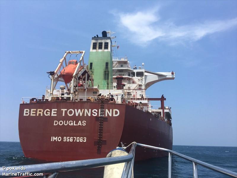 berge townsend (Bulk Carrier) - IMO 9567063, MMSI 235093069, Call Sign 2FPB8 under the flag of United Kingdom (UK)
