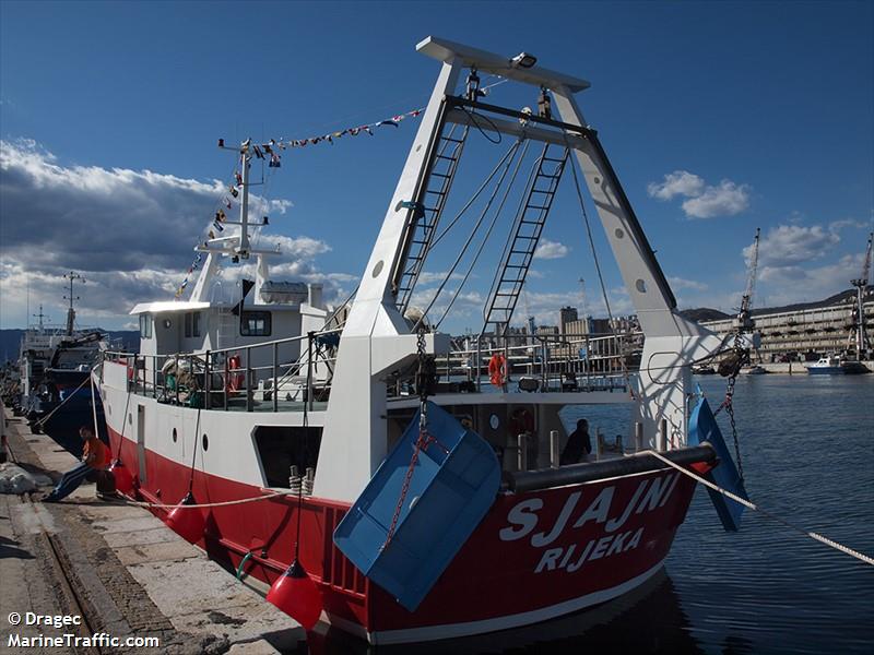 sjajni (Fishing vessel) - IMO , MMSI 238019940, Call Sign 9A2207 under the flag of Croatia