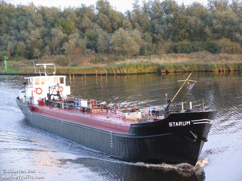 starum (Tanker) - IMO , MMSI 244750076, Call Sign PD4683 under the flag of Netherlands