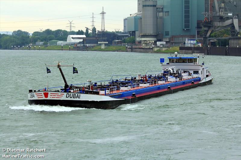 dubai (Tanker) - IMO , MMSI 244750954, Call Sign PG3802 under the flag of Netherlands
