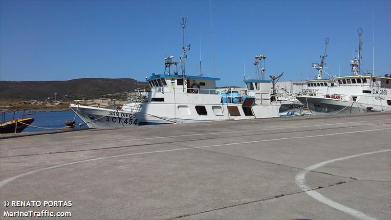 san diego (Fishing vessel) - IMO , MMSI 247141340, Call Sign IJXQ under the flag of Italy