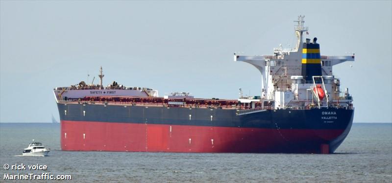 omaha (Bulk Carrier) - IMO 9363041, MMSI 249339000, Call Sign 9HPU9 under the flag of Malta