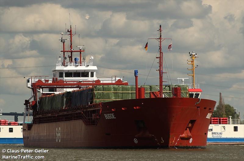 bugoe (General Cargo Ship) - IMO 9376775, MMSI 255806390, Call Sign CQEI3 under the flag of Madeira